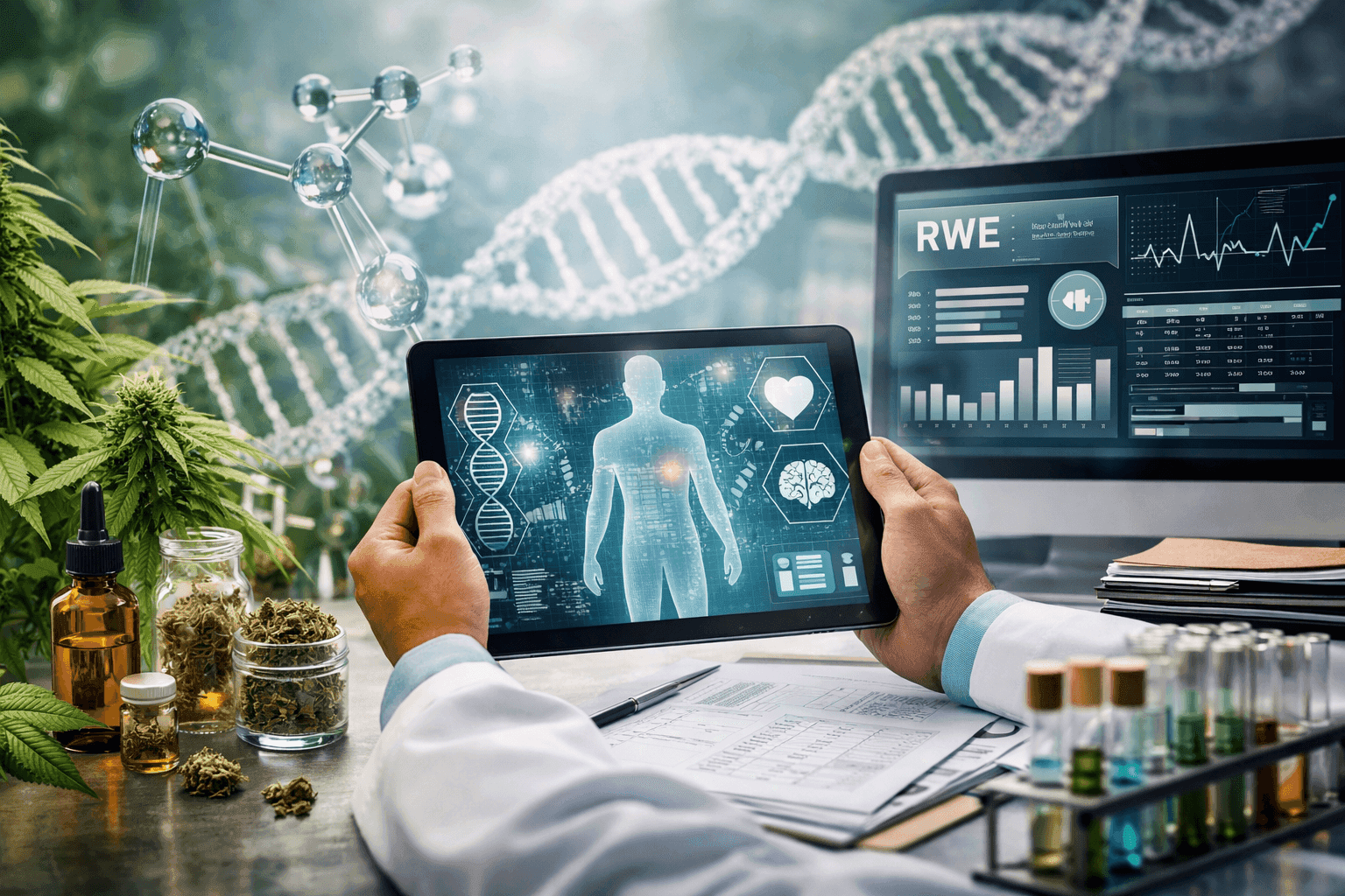Fronteira da Medicina de Precisão: O Encontro entre Botânico Terapia, Personalização e RWE