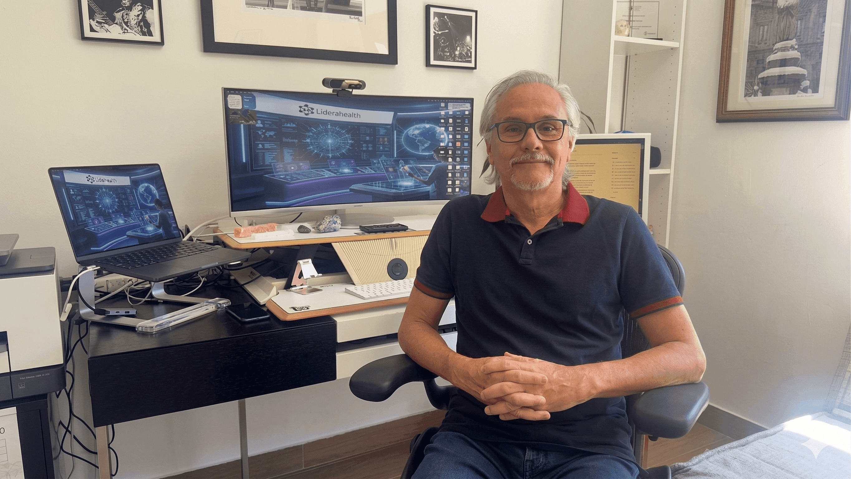 Plataforma de inteligência artificial da Lidera Health para suporte clínico em cannabis medicinal