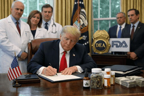 Imagem da noticia: Nova geopolítica da cannabis: por que o Brasil pode ganhar espaço com mudança nos EUA